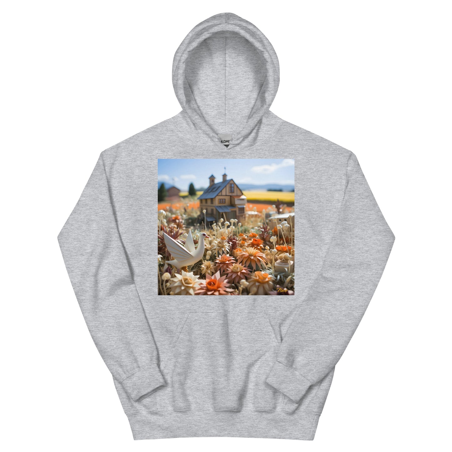 Meadow By The Farm Series Print #9 - Unisex Hoodie