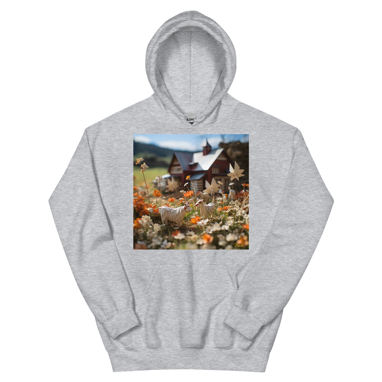 Meadow By The Farm Series Print #10 - Unisex Hoodie