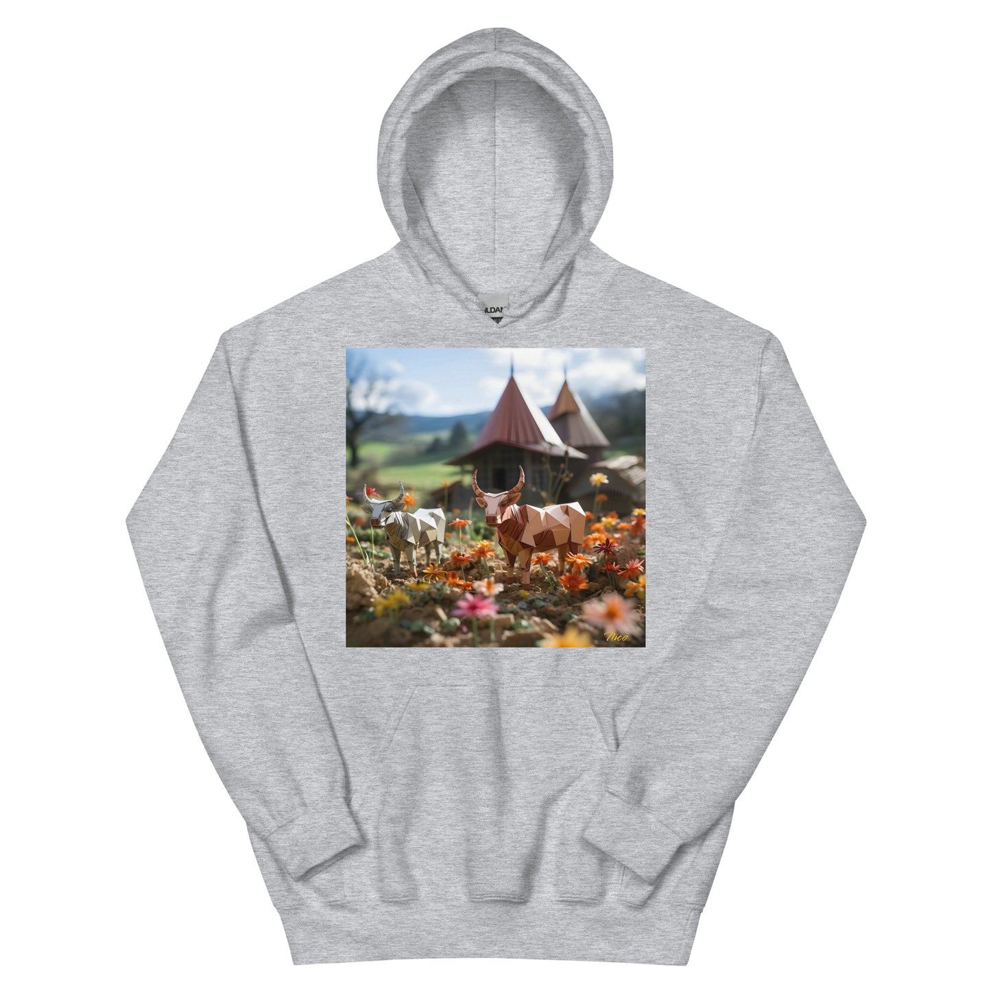 Meadow By The Farm Series Print #8 - Unisex Hoodie