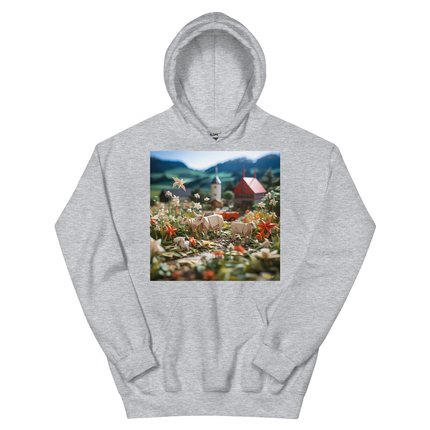 Meadow By The Farm Series Print #5 - Unisex Hoodie