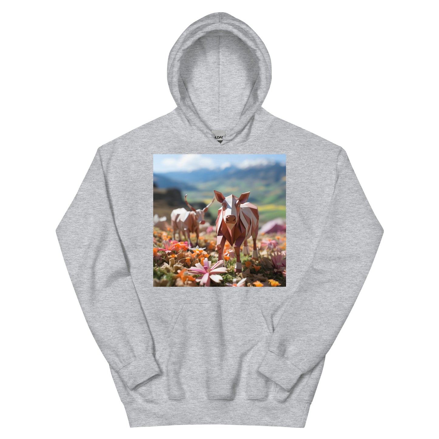 Meadow By The Farm Series Print #1 - Unisex Hoodie