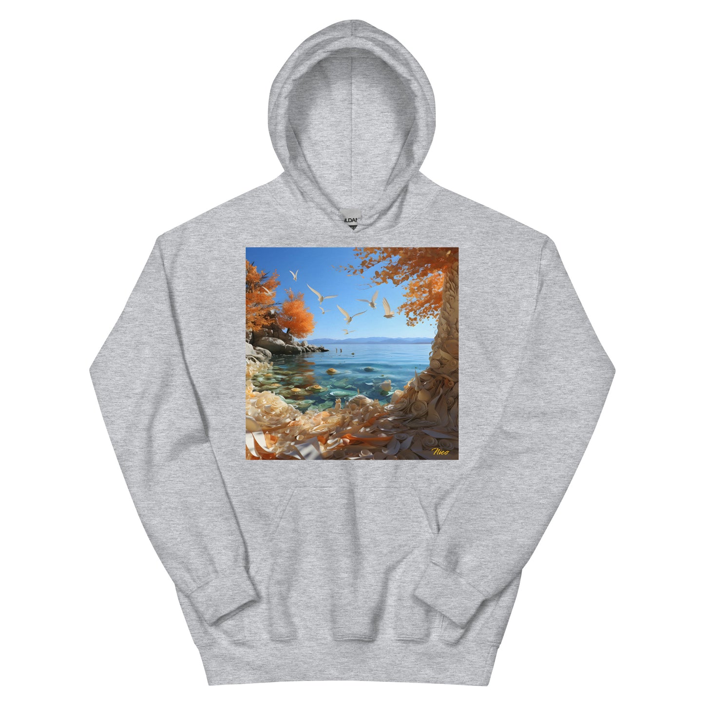 Mountain Lake Series Print #9 - Unisex Hoodie