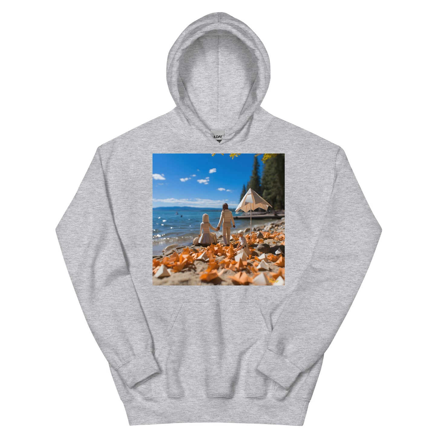 Mountain Lake Series Print #5 - Unisex Hoodie