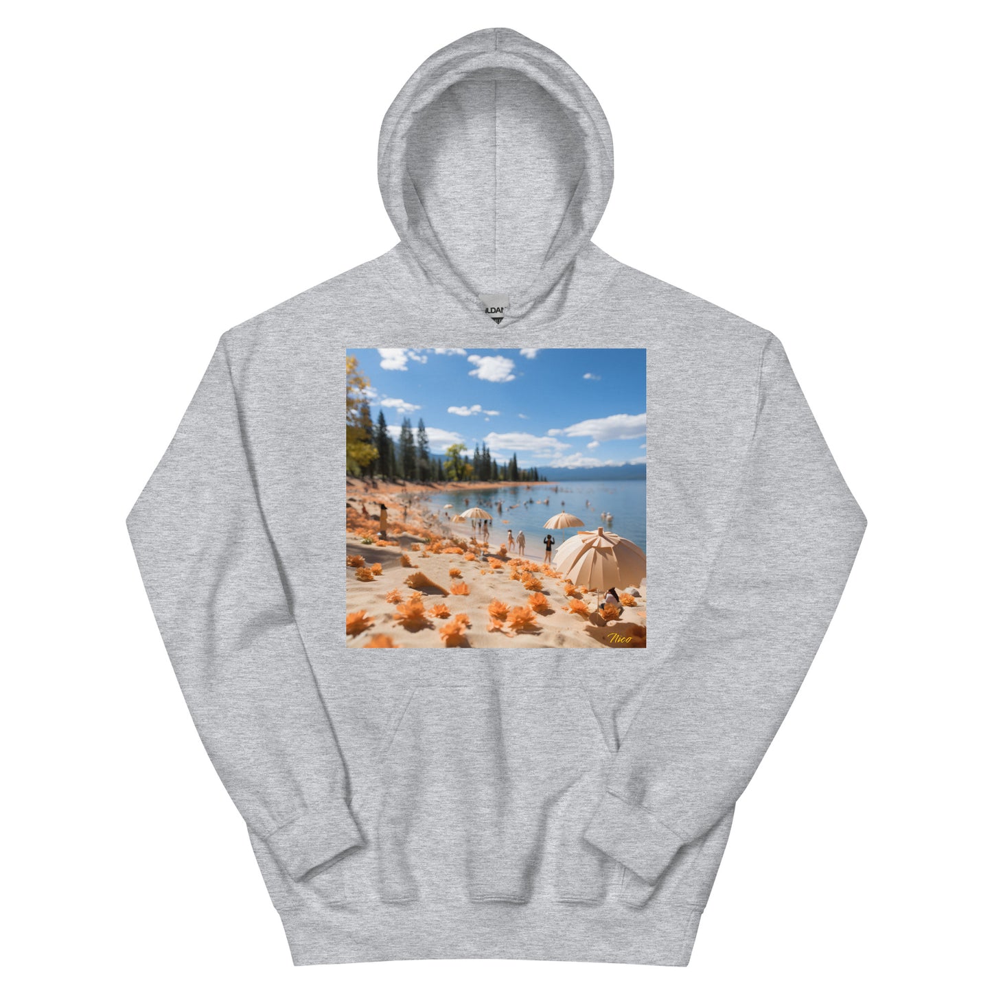 Mountain Lake Series Print #8 - Unisex Hoodie