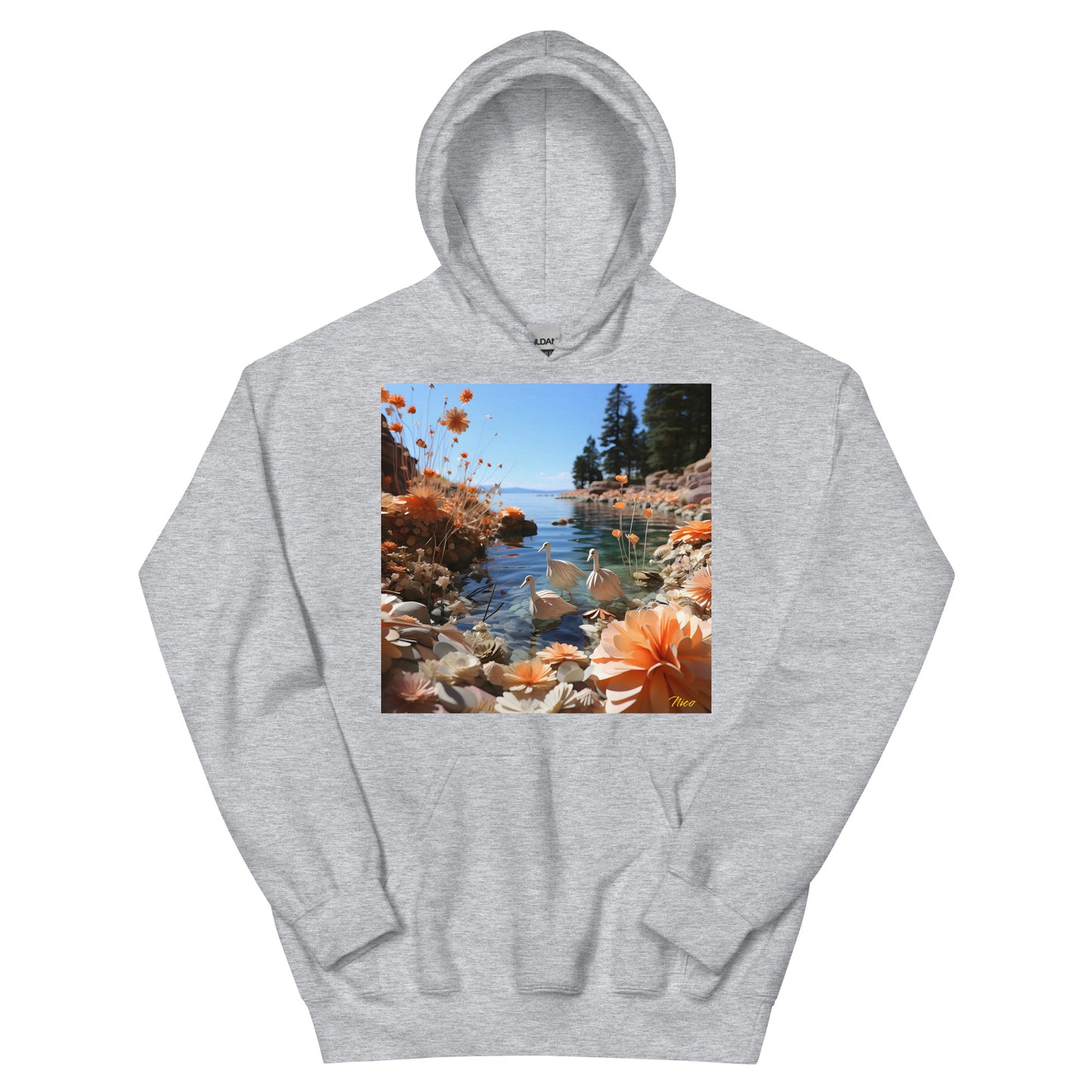 Mountain Lake Series Print #4 - Unisex Hoodie