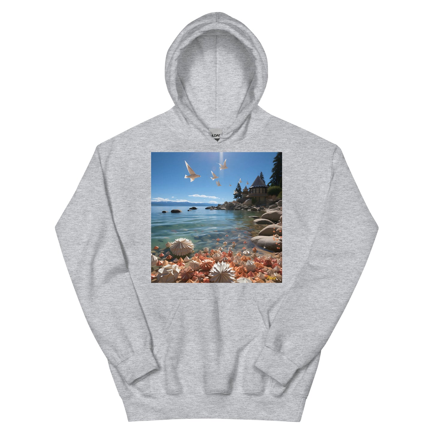 Mountain Lake Series Print #3 - Unisex Hoodie