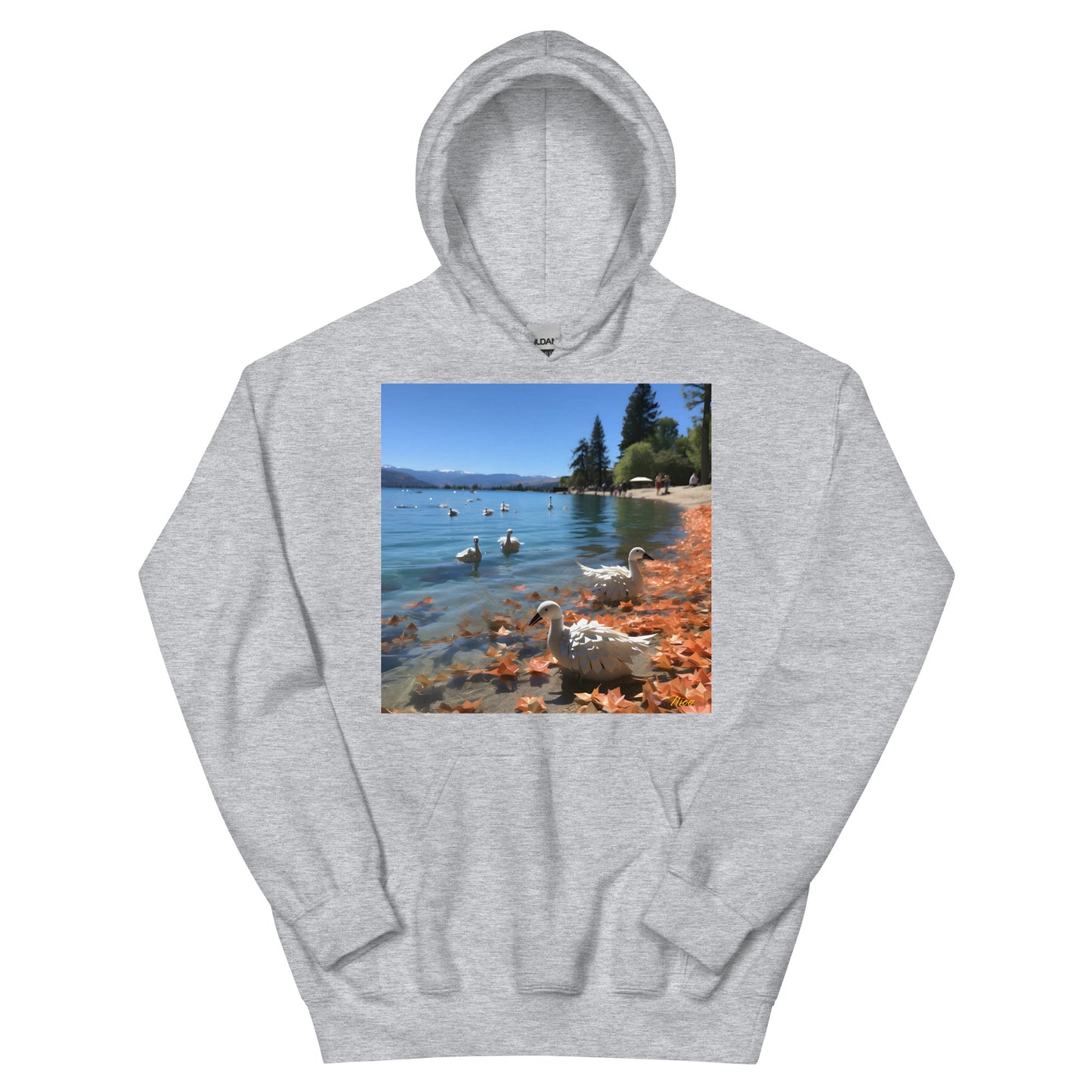 Mountain Lake Series Print #2 - Unisex Hoodie