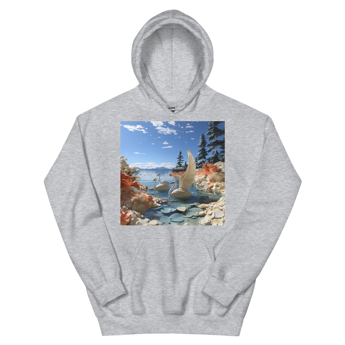 Mountain Lake Series Print #1 - Unisex Hoodie