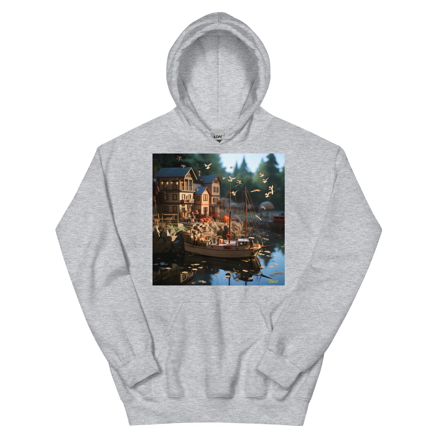 On The Docks By The Bay Series Print #7 - Unisex Hoodie