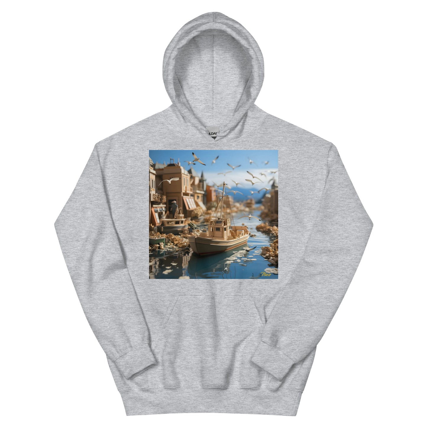 On The Docks By The Bay Series Print #3 - Unisex Hoodie