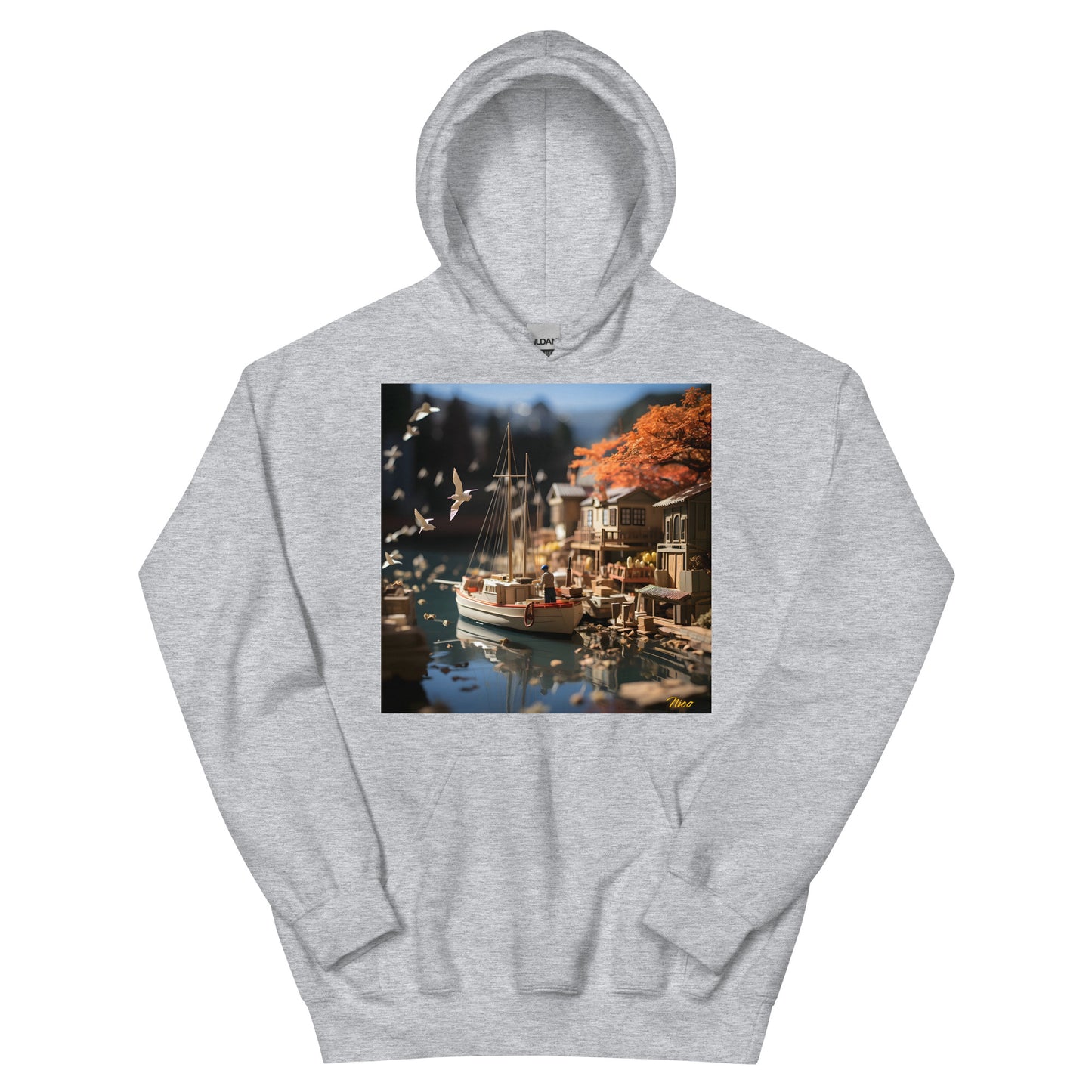 On The Docks By The Bay Series Print #1 - Unisex Hoodie