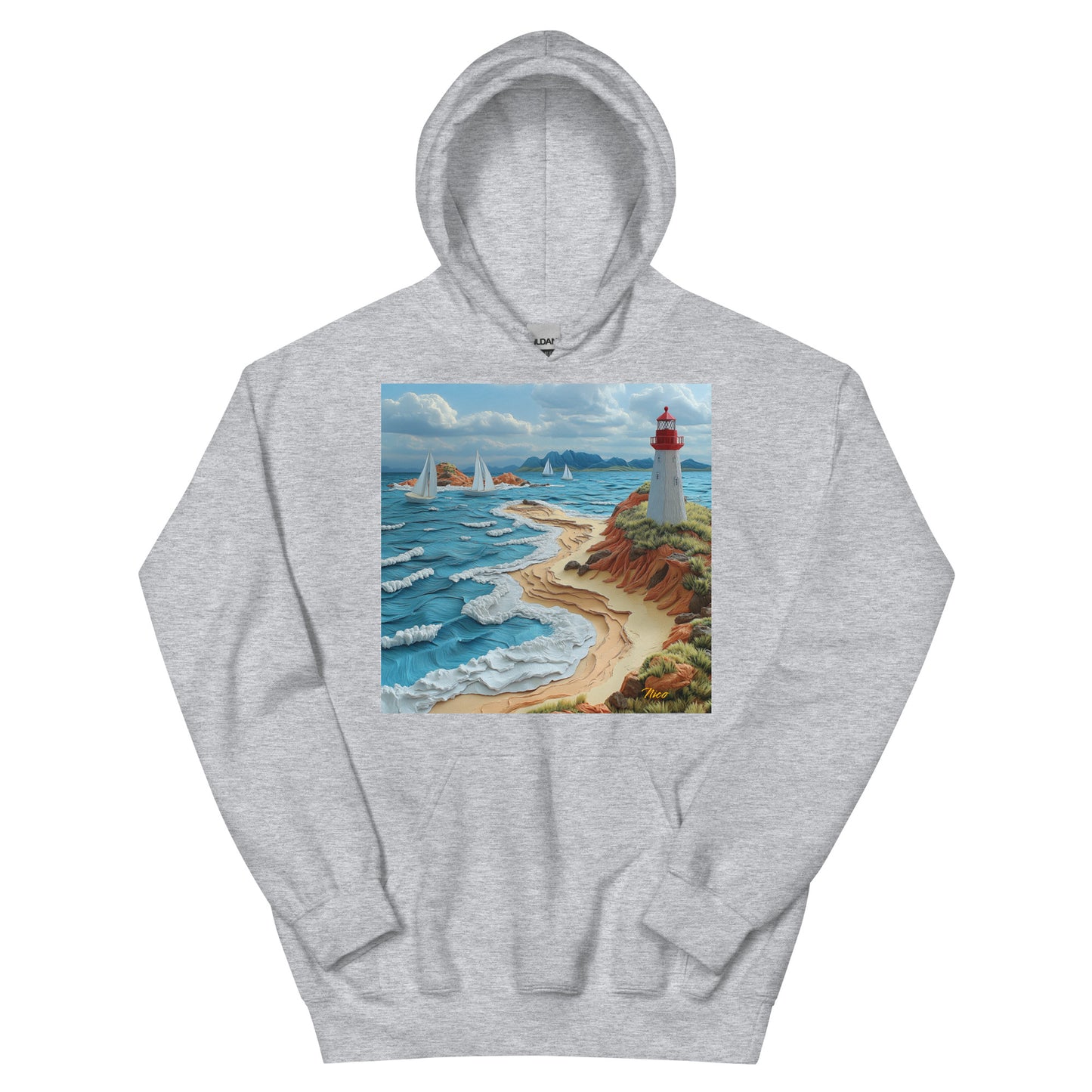 By The Seaside Series Print #4 - Unisex Hoodie