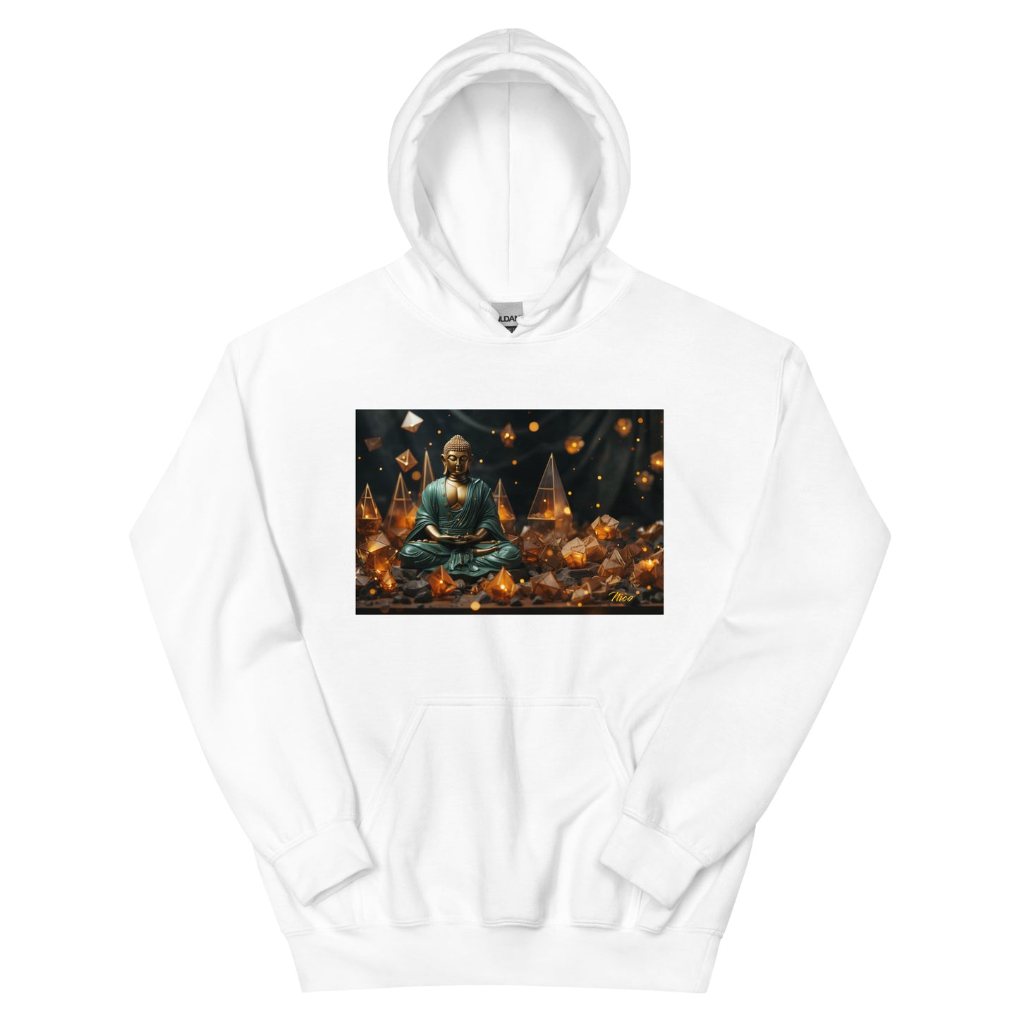 Ascending Buddha Series Print #4 Unisex Hoodie