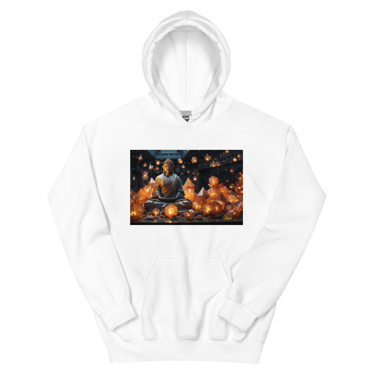 Ascending Buddha Series Print #10 Unisex Hoodie