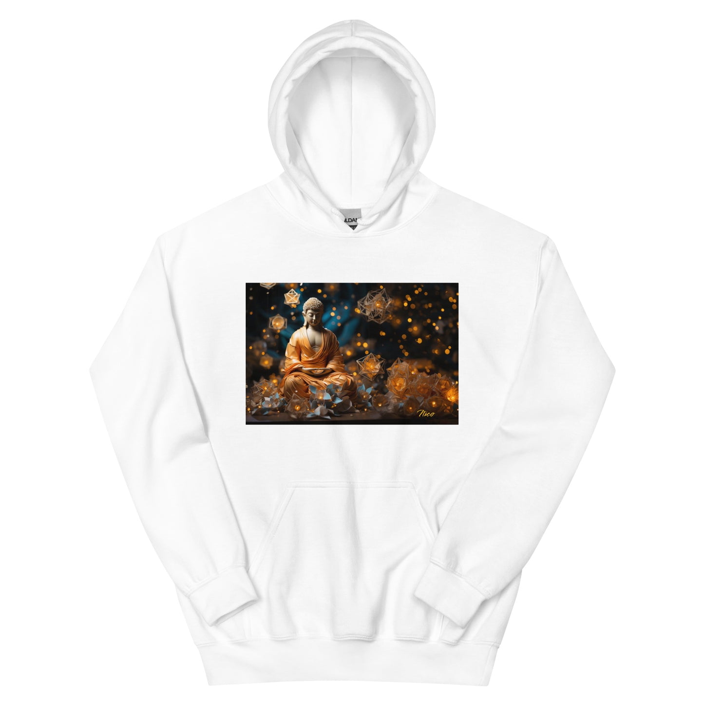 Ascending Buddha Series Print #8 Unisex Hoodie