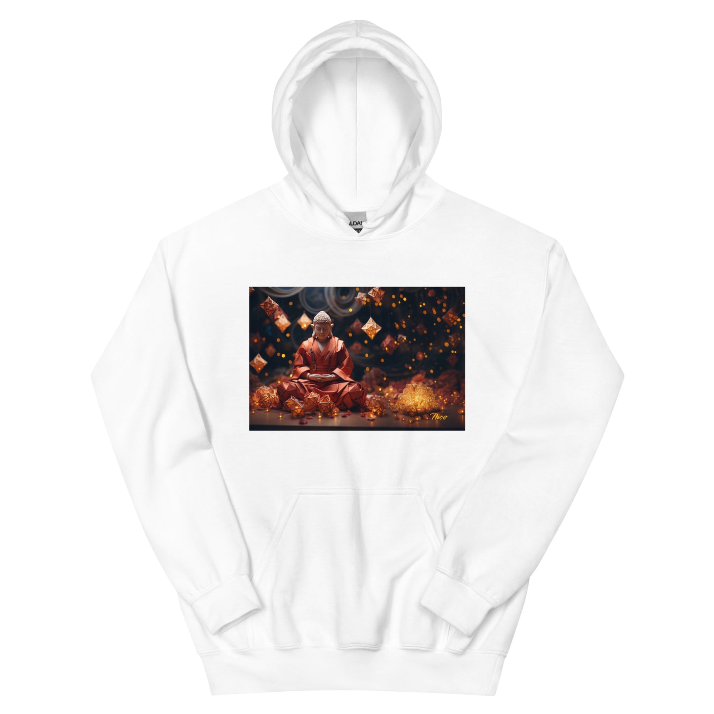 Ascending Buddha Series Print #7 Unisex Hoodie