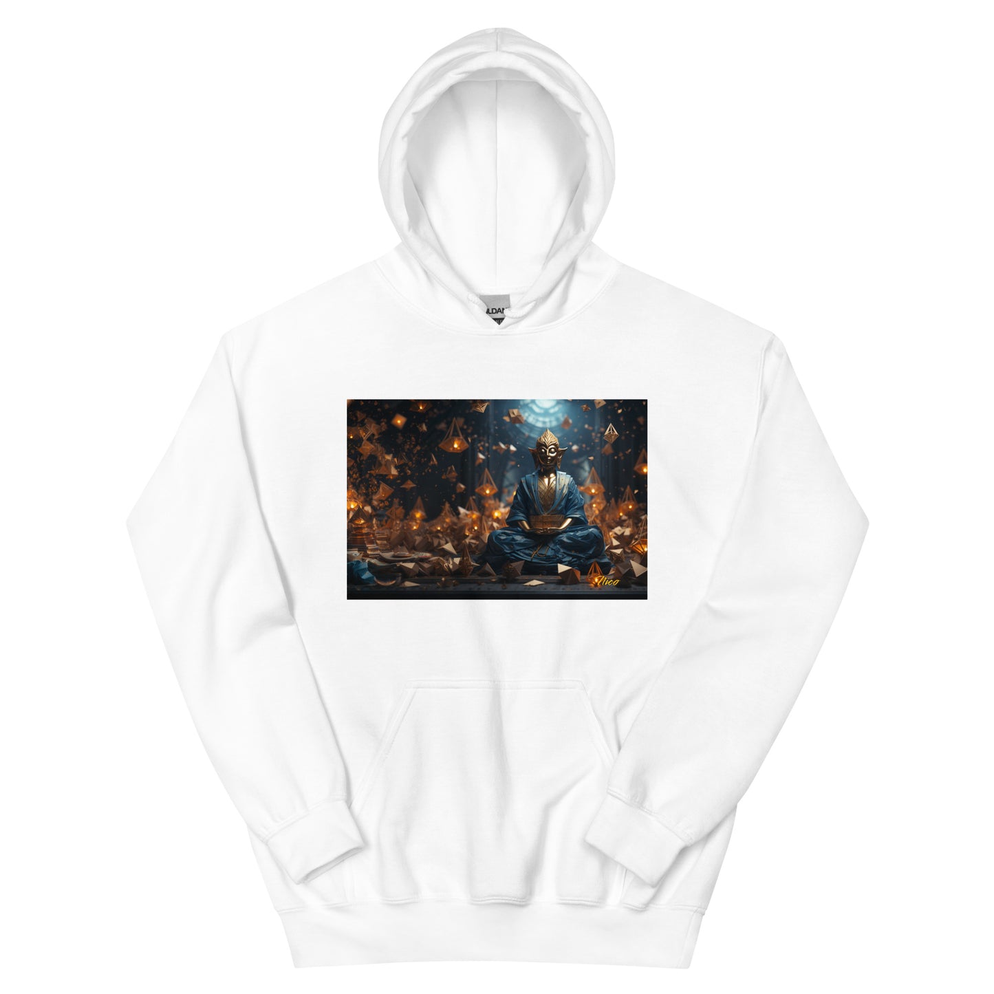 Ascending Buddha Series Print #1 Unisex Hoodie