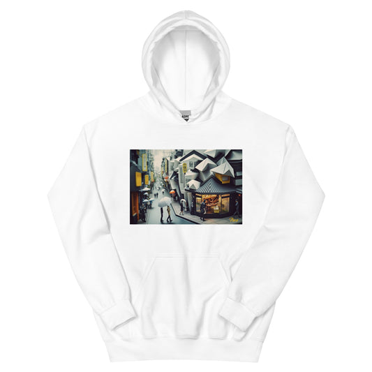 Oriental Rain Series Print #3 - Unisex Hoodie