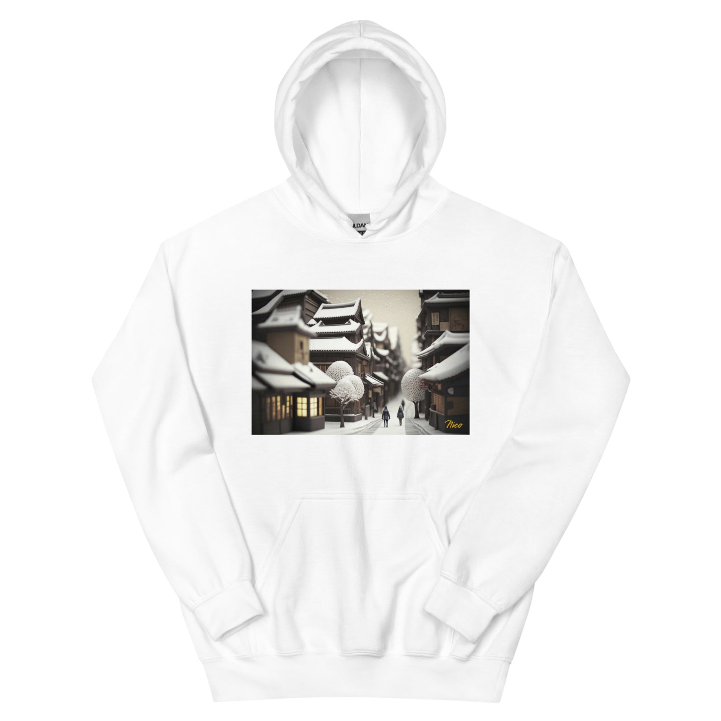 Asian Snow Series Print #7 - Unisex Hoodie