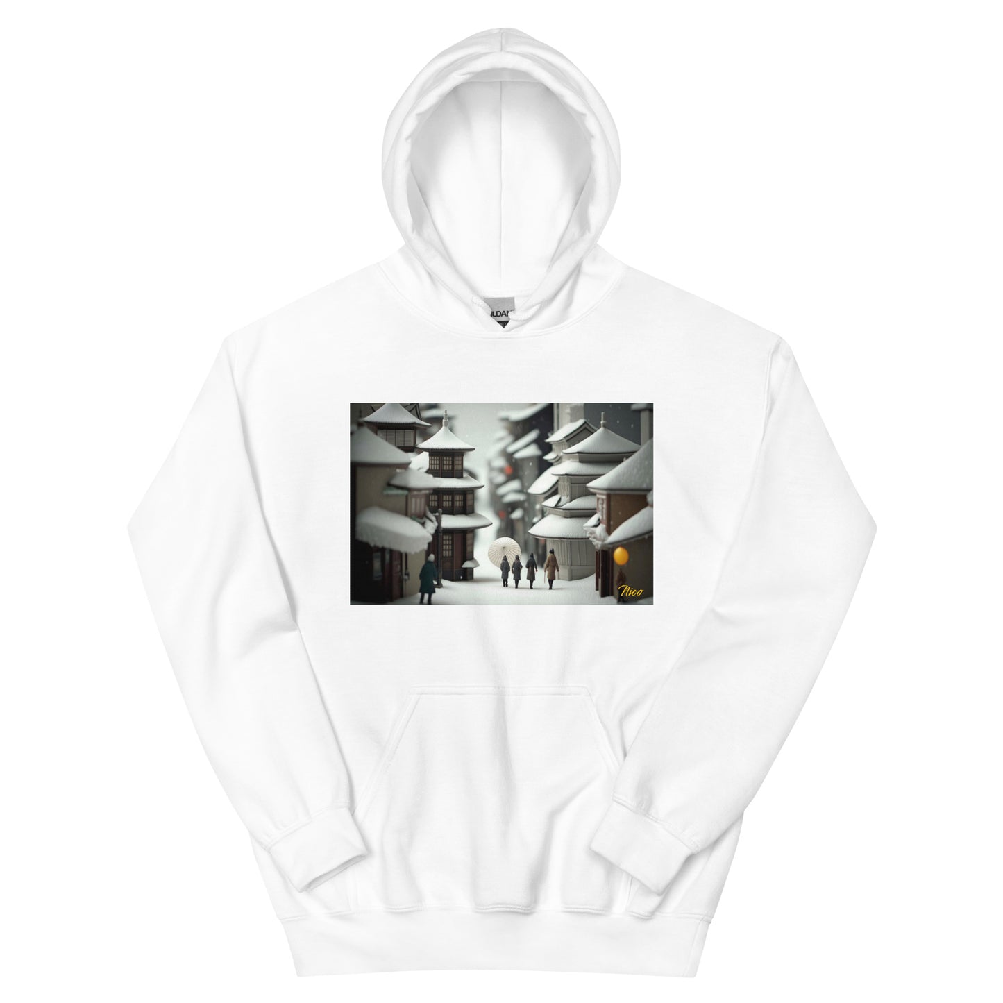 Asian Snow Series Print #3 - Unisex Hoodie