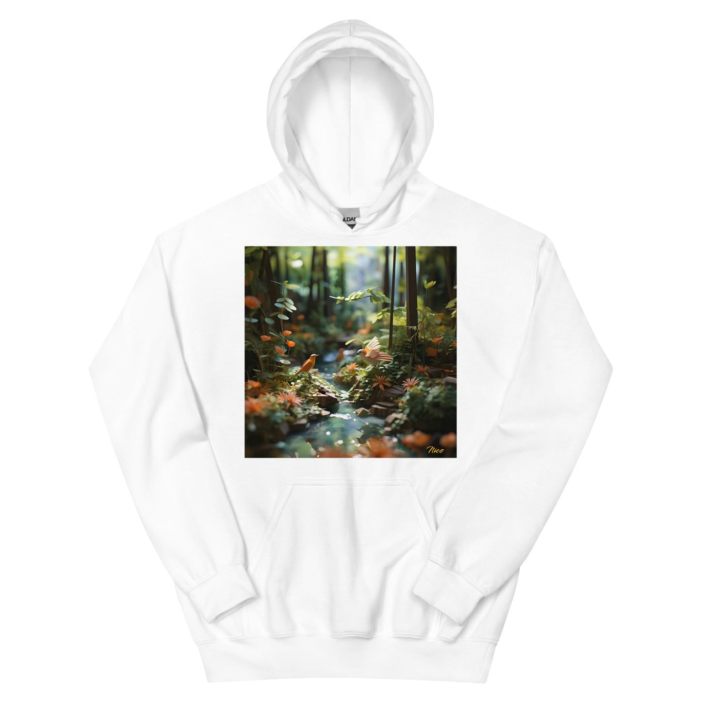 Relaxing By The Brook Series Print #6 - Unisex Hoodie