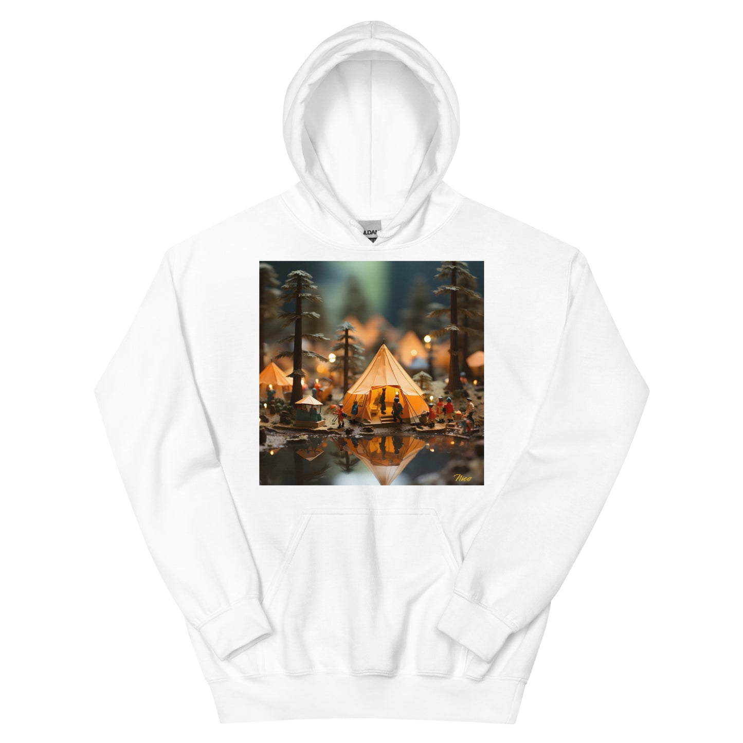 Camping In The Rain Series Print #6 - Unisex Hoodie