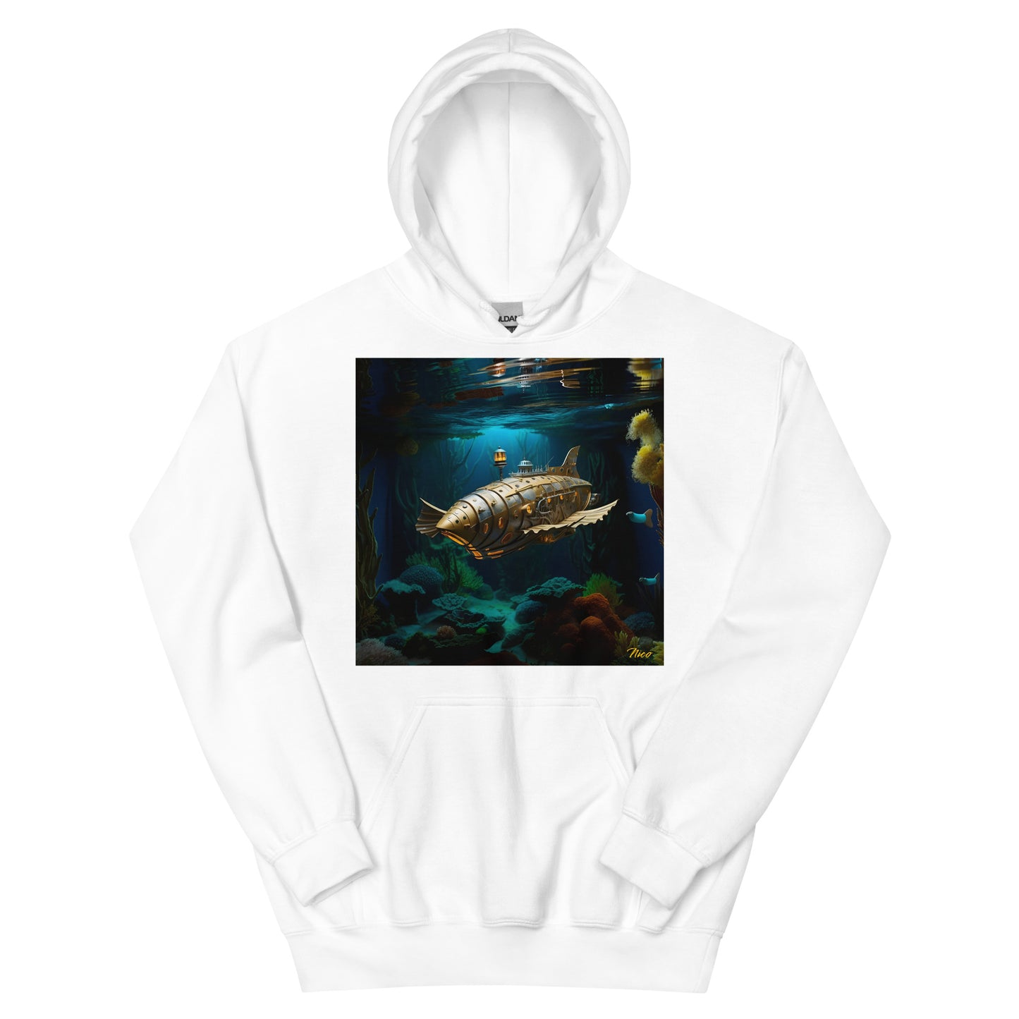 20,000 Leagues Under The Sea Series Print #9 - Unisex Hoodie