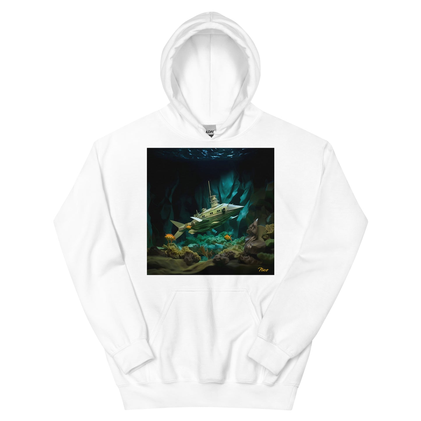 20,000 Leagues Under The Sea Series Print #8 - Unisex Hoodie