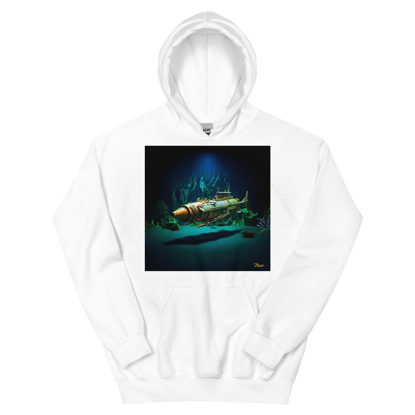 20,000 Leagues Under The Sea Series Print #6 - Unisex Hoodie