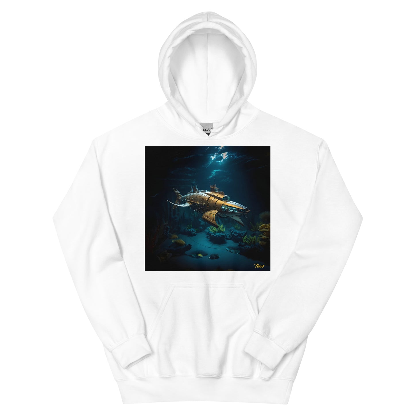 20,000 Leagues Under The Sea Series Print #5 - Unisex Hoodie