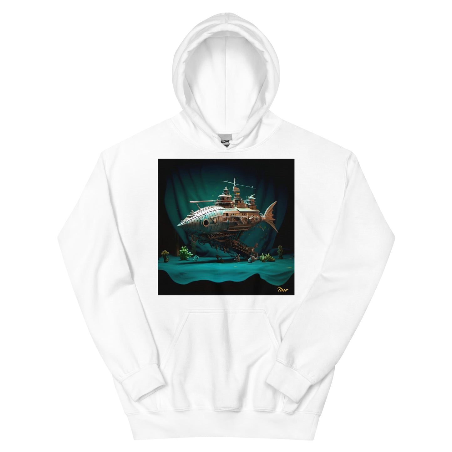 20,000 Leagues Under The Sea Series Print #2 - Unisex Hoodie