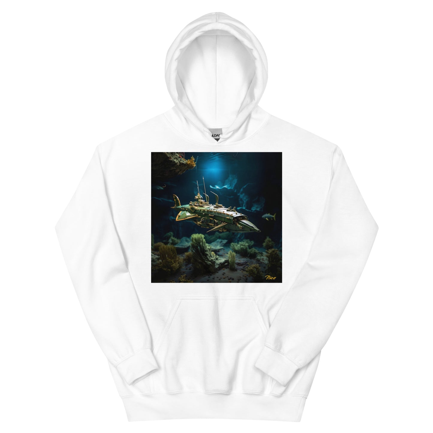 20,000 Leagues Under The Sea Series Print #1 - Unisex Hoodie