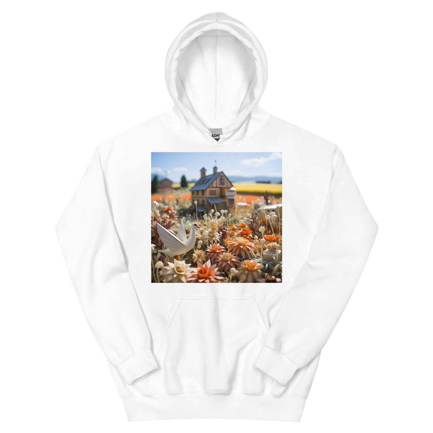 Meadow By The Farm Series Print #9 - Unisex Hoodie