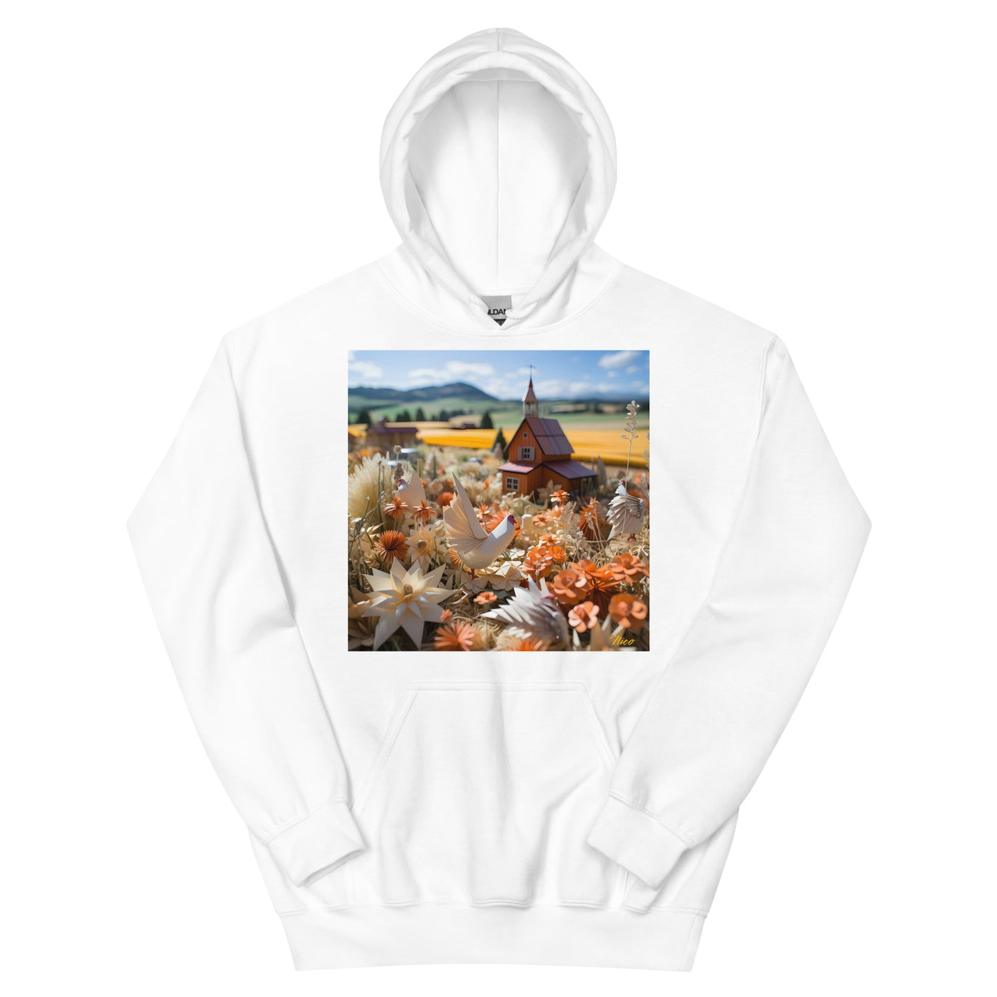 Meadow By The Farm Series Print #7 - Unisex Hoodie