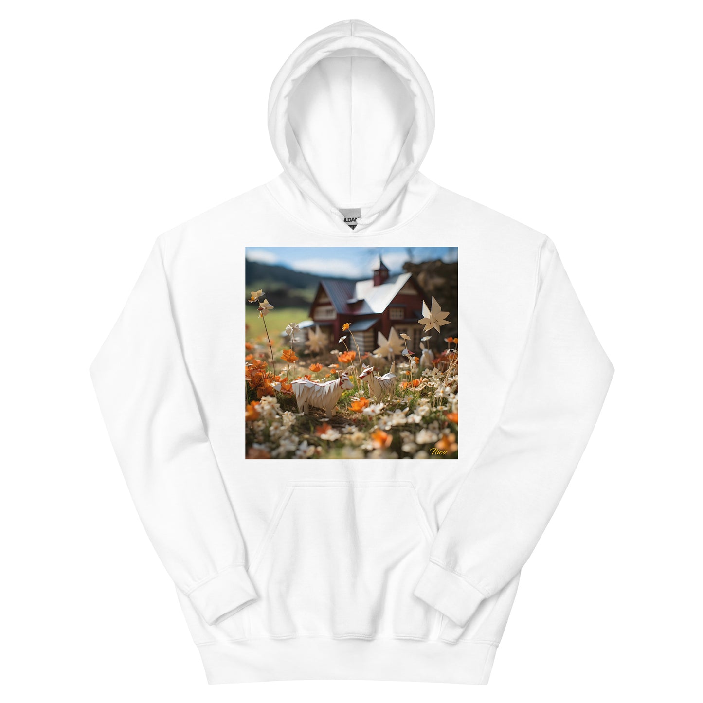 Meadow By The Farm Series Print #10 - Unisex Hoodie