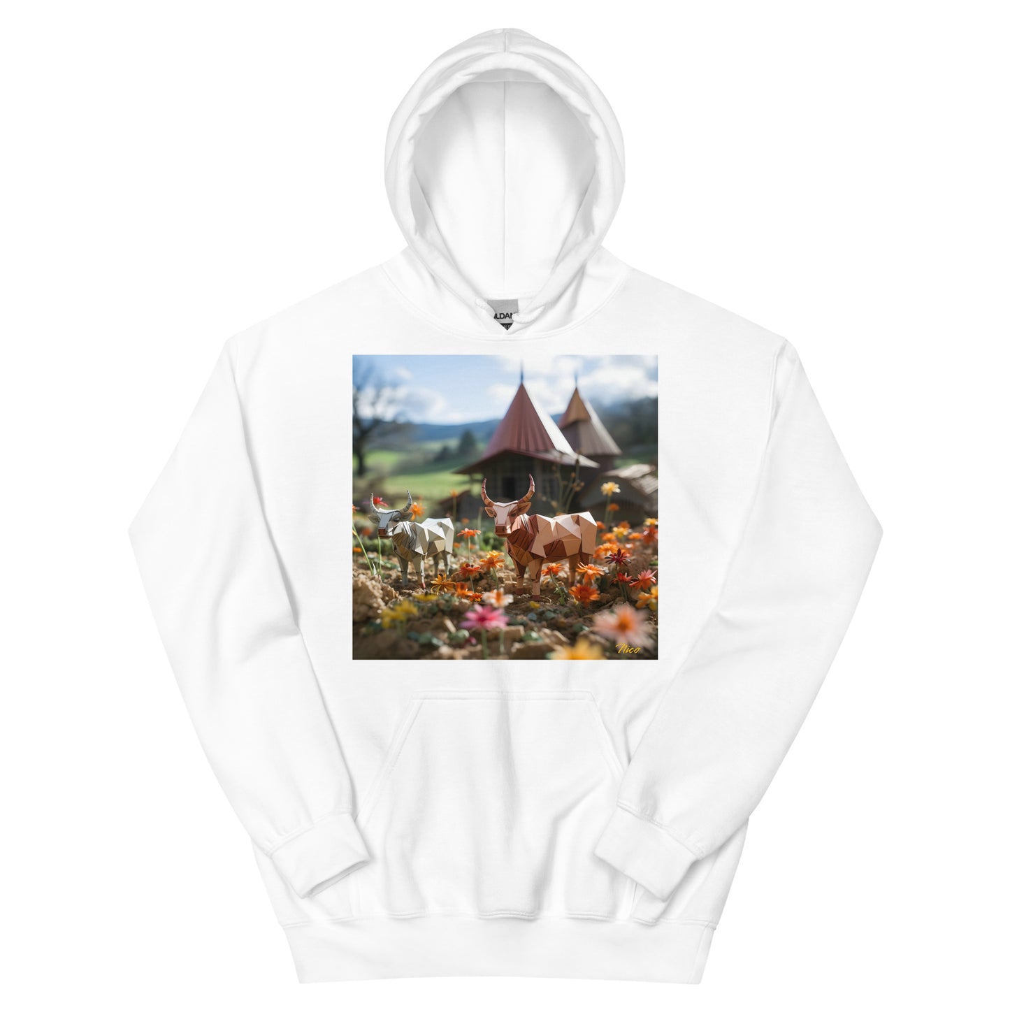 Meadow By The Farm Series Print #8 - Unisex Hoodie