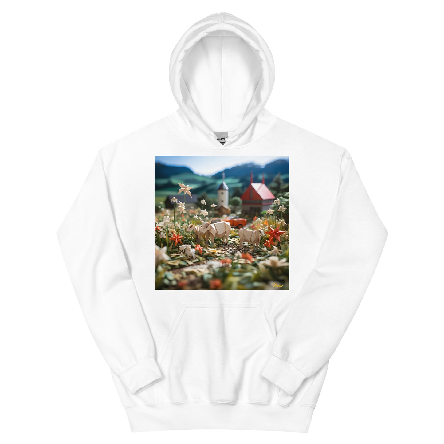 Meadow By The Farm Series Print #5 - Unisex Hoodie