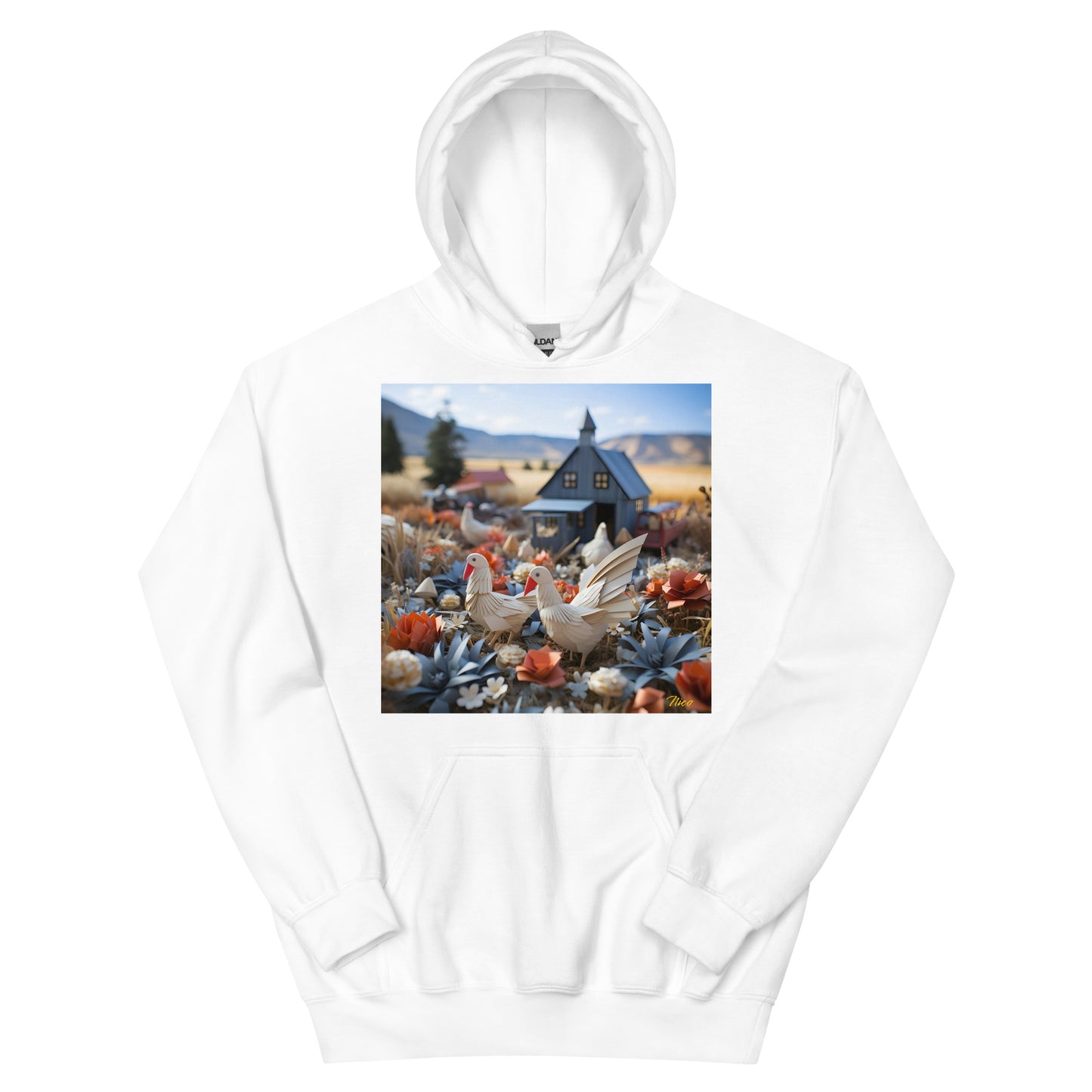 Meadow By The Farm Series Print #6 - Unisex Hoodie