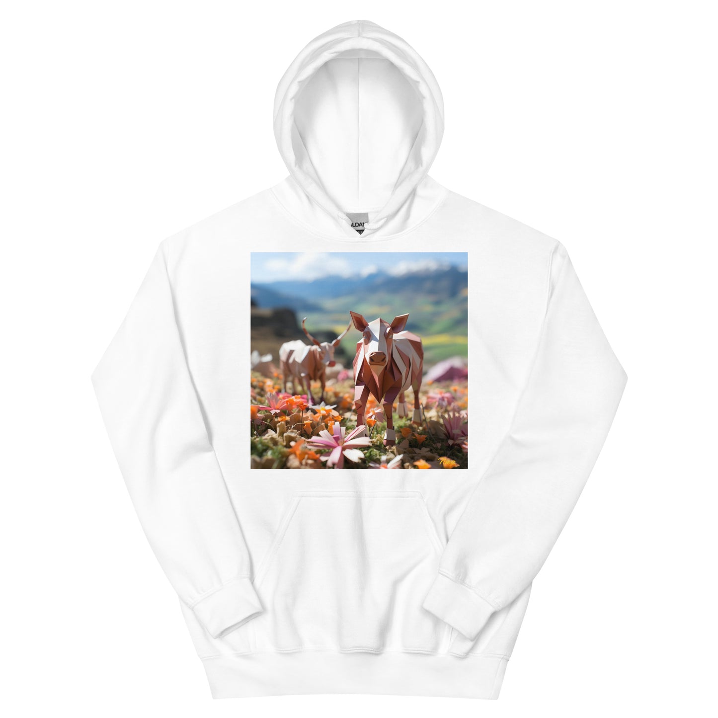 Meadow By The Farm Series Print #1 - Unisex Hoodie