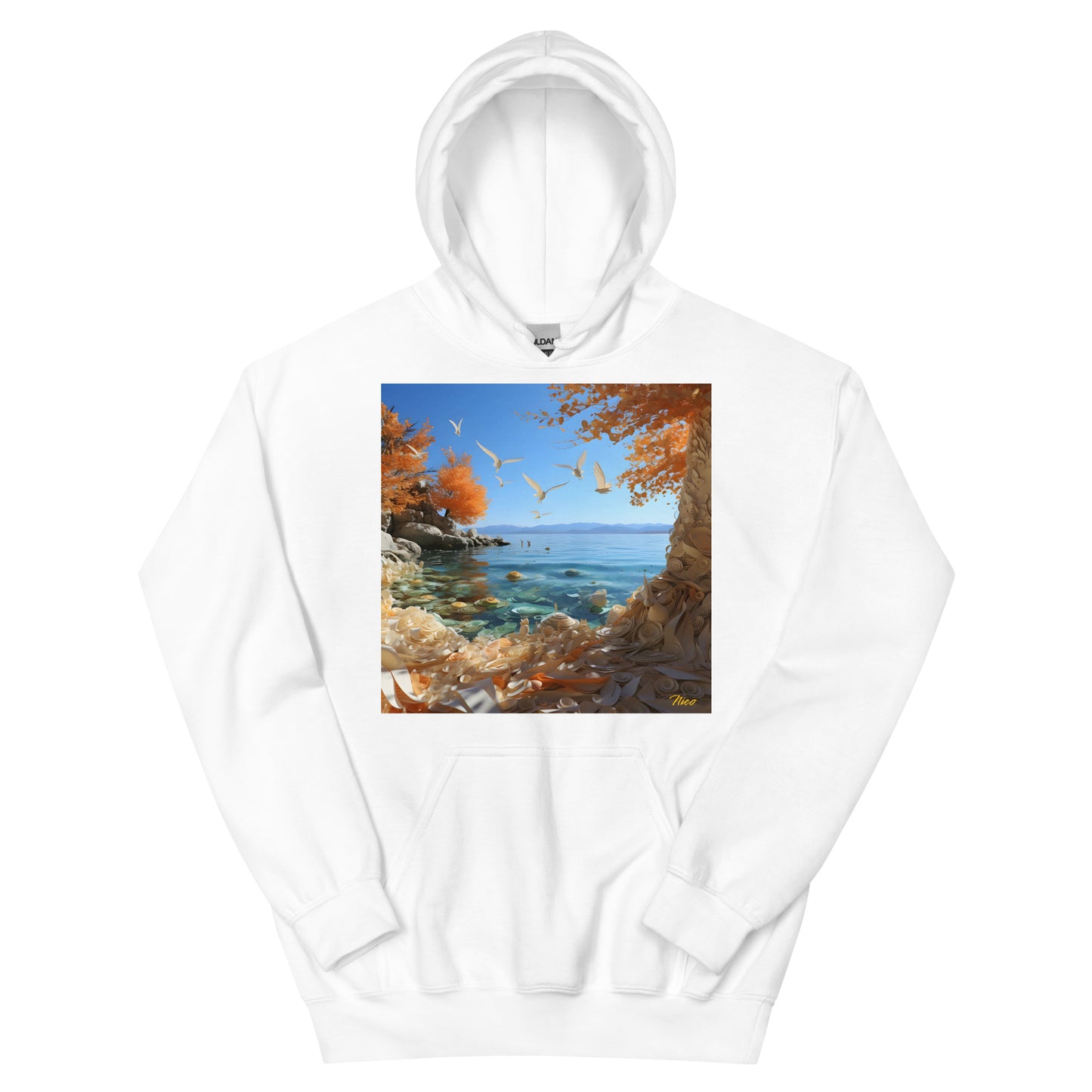 Mountain Lake Series Print #9 - Unisex Hoodie