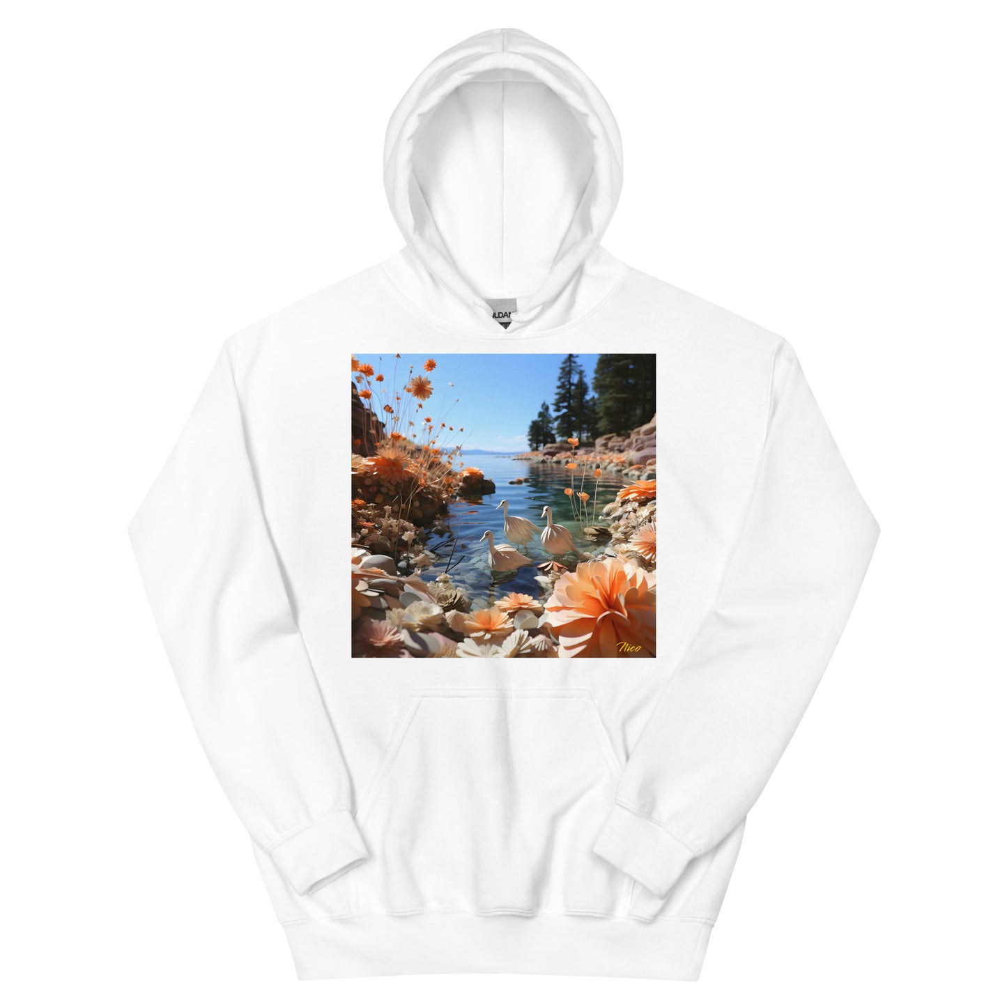 Mountain Lake Series Print #4 - Unisex Hoodie