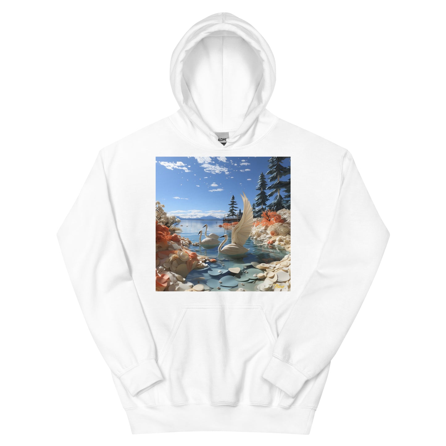 Mountain Lake Series Print #1 - Unisex Hoodie