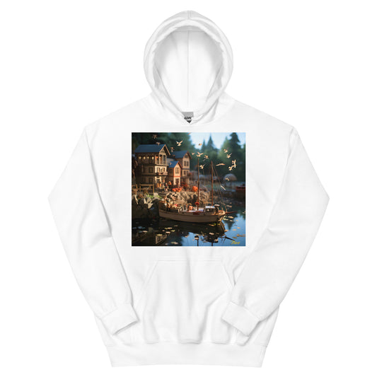 On The Docks By The Bay Series Print #7 - Unisex Hoodie