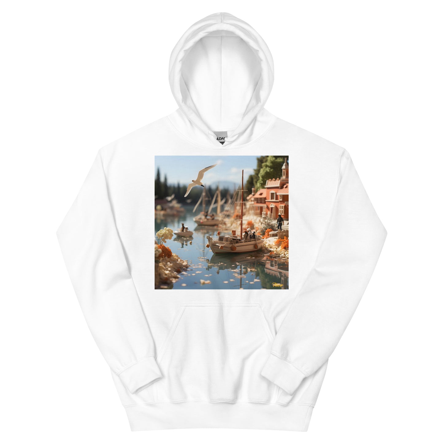 On The Docks By The Bay Series Print #6 - Unisex Hoodie