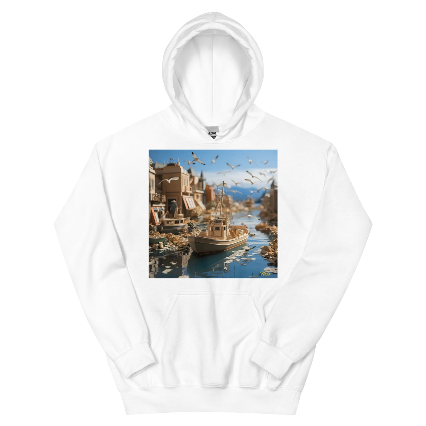 On The Docks By The Bay Series Print #3 - Unisex Hoodie