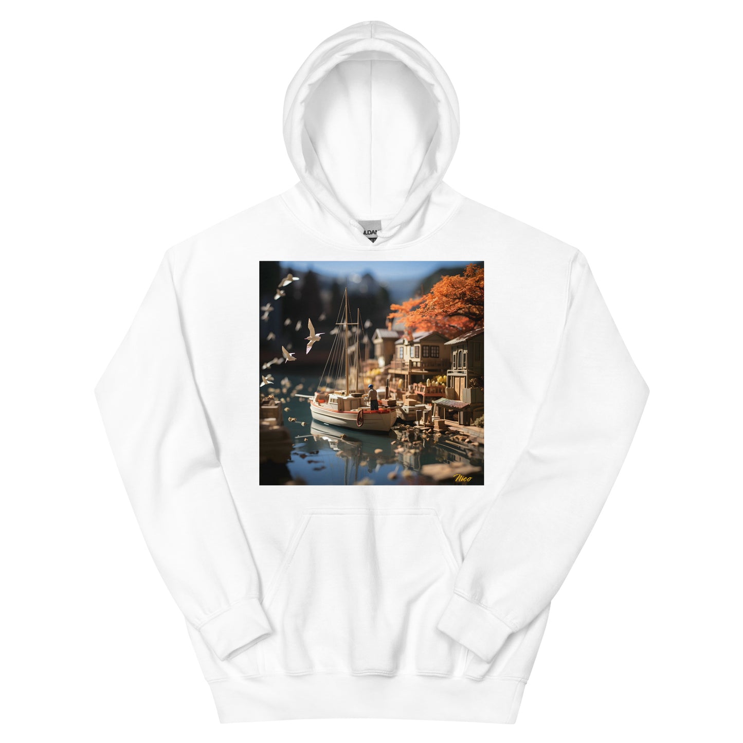 On The Docks By The Bay Series Print #1 - Unisex Hoodie