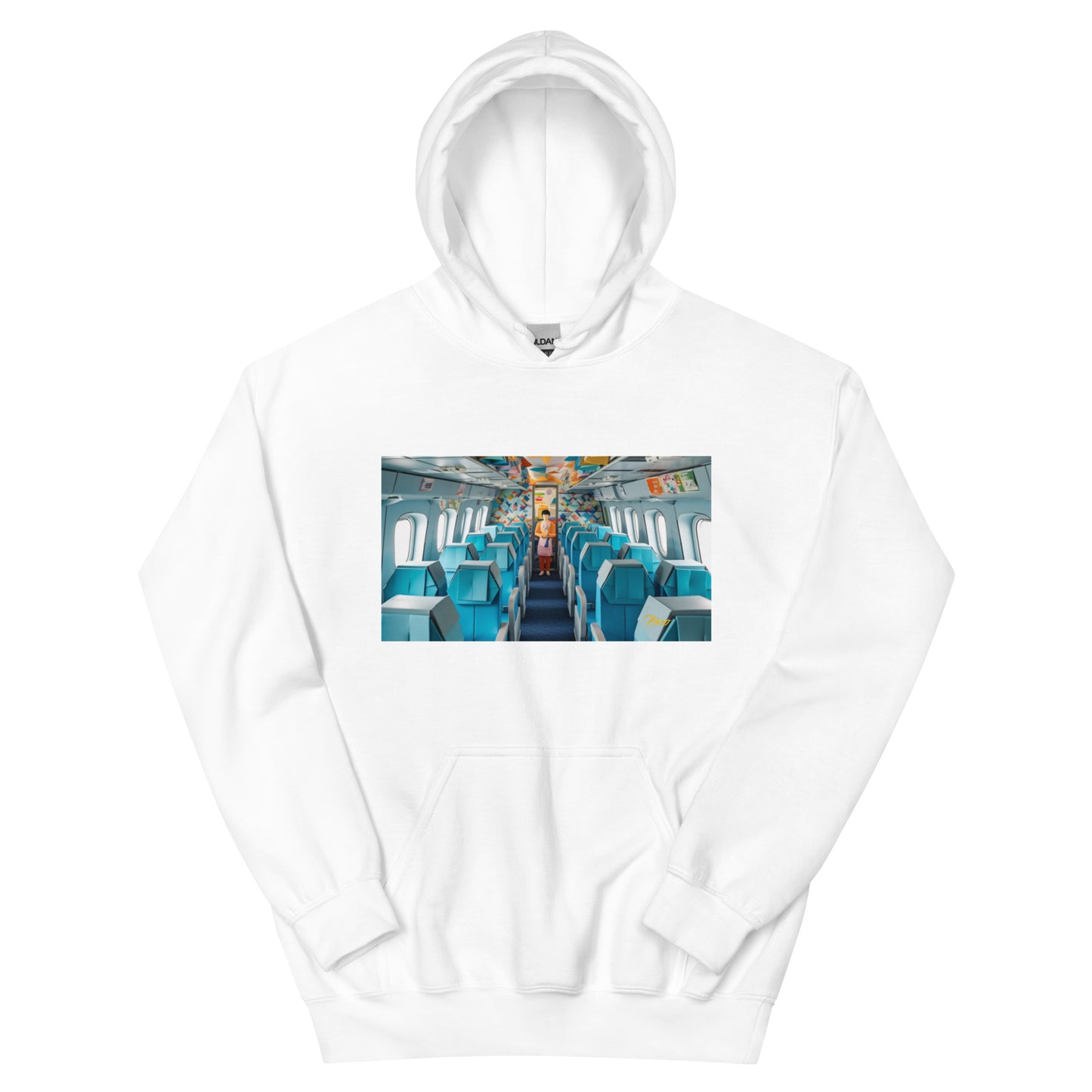 Frequent Flyer Miles Series Print #6 - Unisex Hoodie