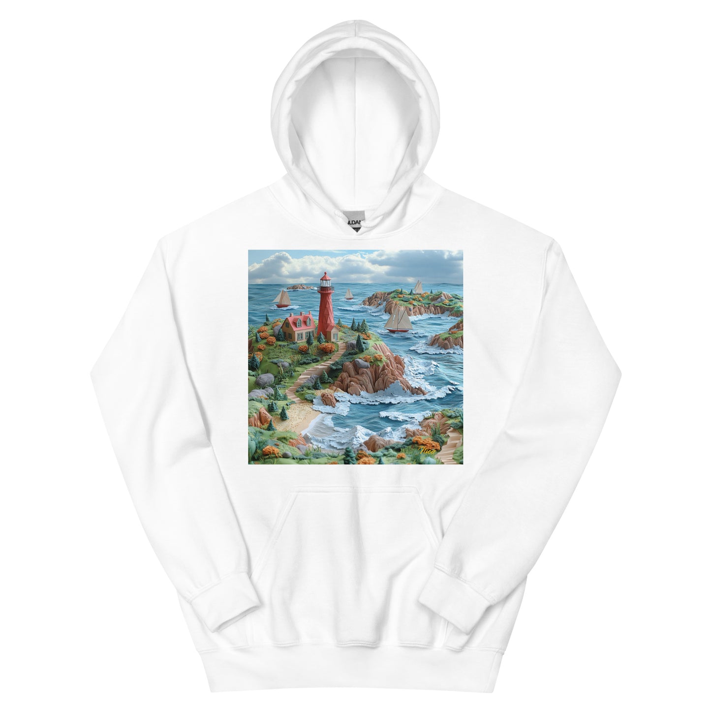 By The Seaside Series Print #6 - Unisex Hoodie