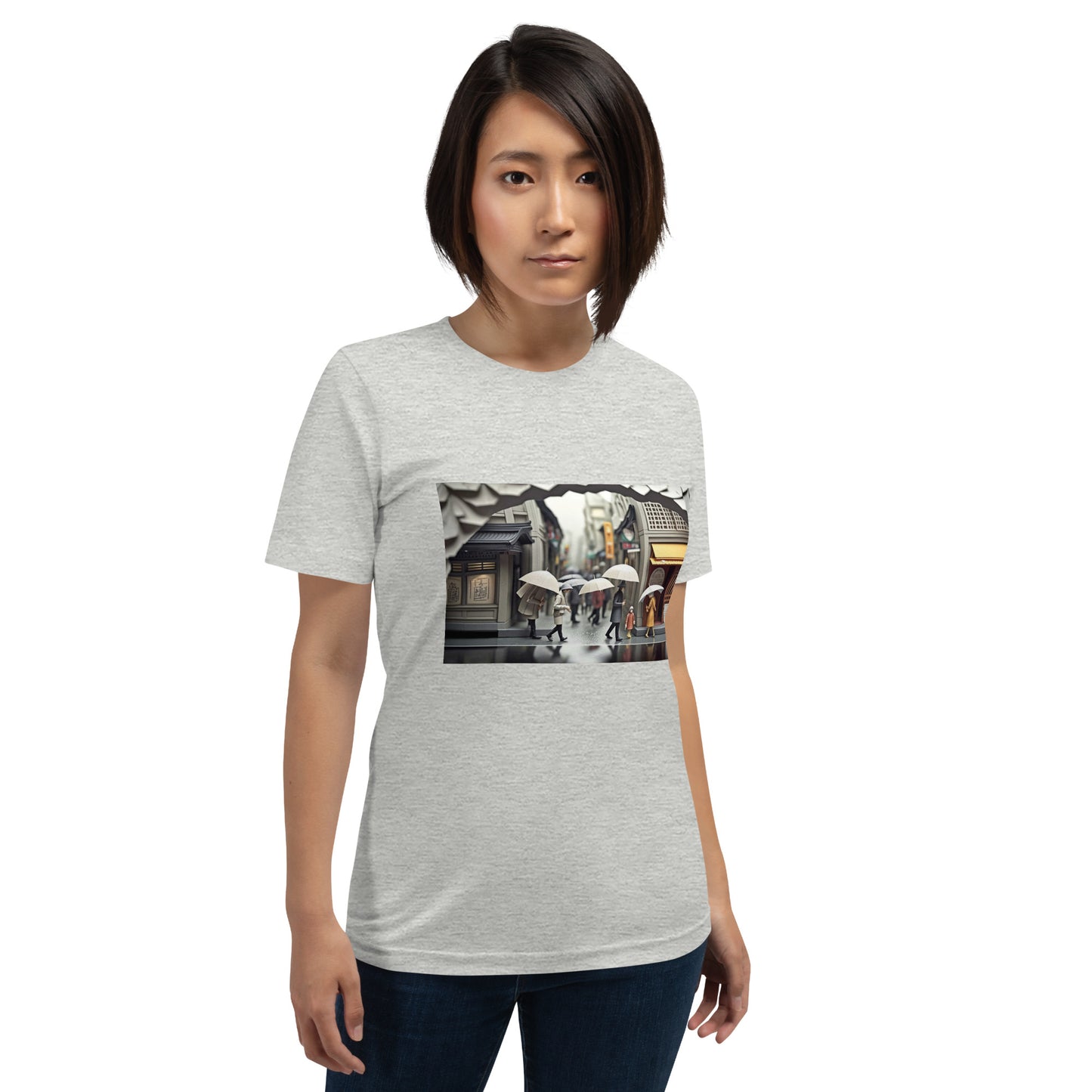 Oriental Rain Series Print #1 - Unisex t-shirt