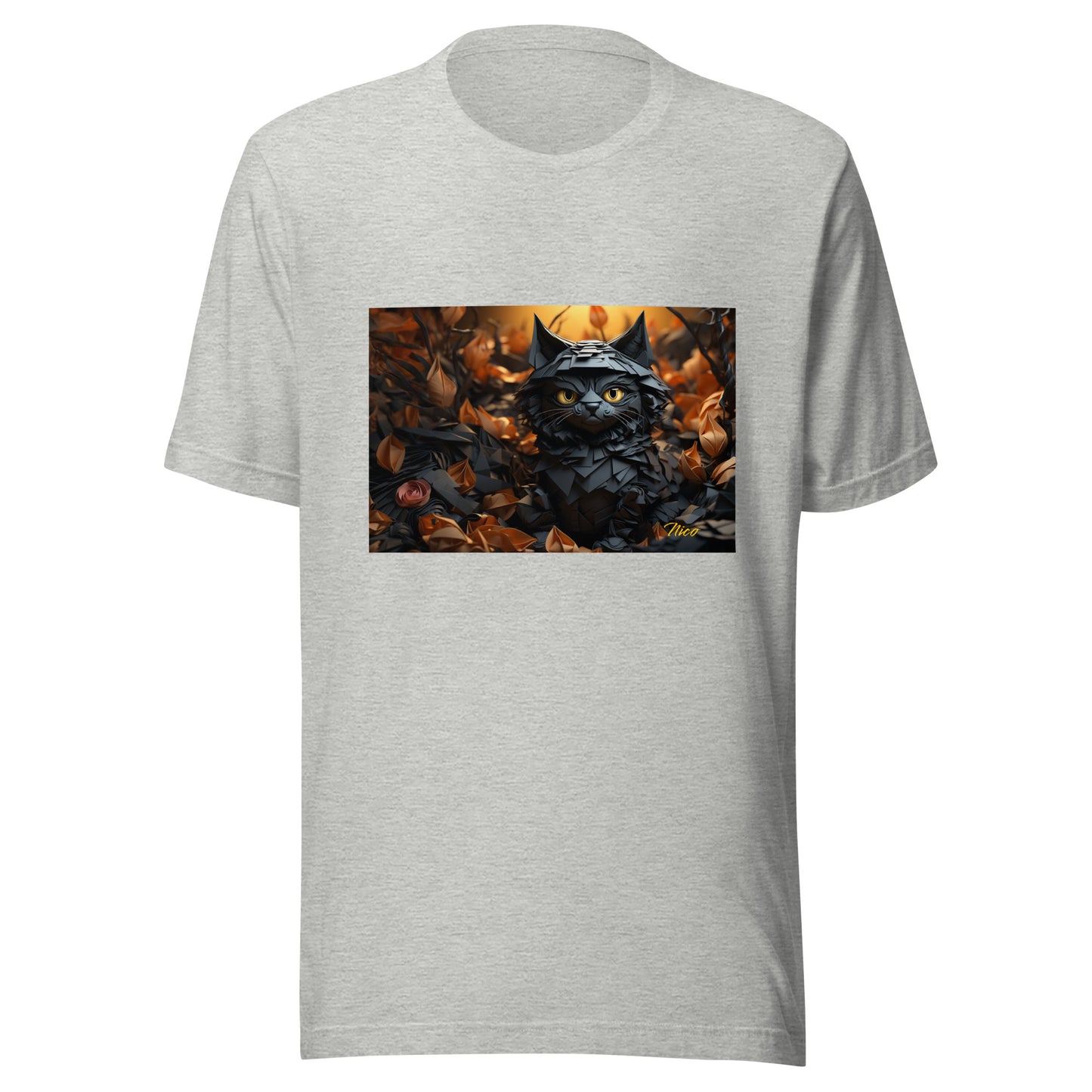 Halloween 2024 Series Print #2 "The Kitty Of Evil!" - Unisex T-shirt